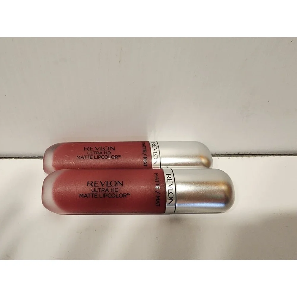 Revlon Ultra HD Matte  Lipcolor #610 Addiction   Set of 2‎ New/Sealed